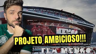 Palmeirense Reagindo a vídeo do Estádio MONSTRUOSO do Flamengo [upl. by Legna]