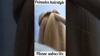 Peinados easy hairstylemusicshortsyoutubeeasy hairstyle [upl. by Aneret]