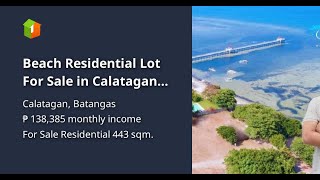 Beach Residential Lot For Sale in Calatagan Batangas [upl. by Tuesday]