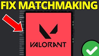 How To Fix Valorant Could Not Enter Matchmaking Error  Full Guide [upl. by Cohleen508]