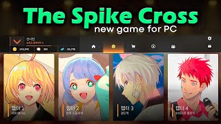 The Spike Cross New game for PC Volleyball 3x3 [upl. by Enyallij386]