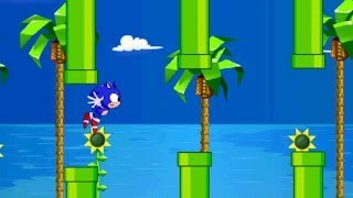 Flappy Sonic and Tails  Y8 games online 2014 [upl. by Eibbor]