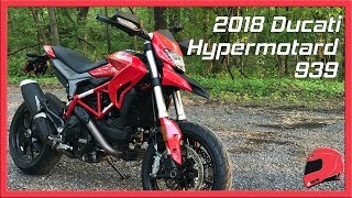 2018 Ducati HyperMotard 939 Review [upl. by Nissensohn]