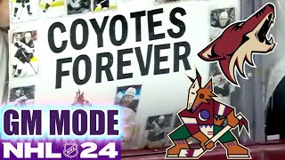 Arizona Coyotes Tribute  GM Mode Commentary  Prologue [upl. by Novyar]