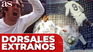 REAL MADRID  Los DORSALES MÁS EXTRAÑOS de LUKA MODRIC a SANTILLANA LASS o HIERRO  Diario AS [upl. by Slin]