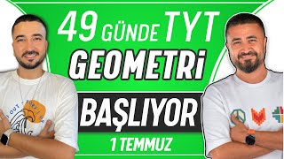 BAŞLIYOR  49 GÜNDE TYT GEOMETRİ KAMPI 2025 [upl. by Lenroc]