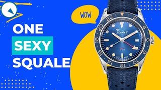 My new favorite Squale watch The Sub39 GMT in Blue [upl. by Ervine]