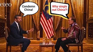 Watch Western Propaganda Tries to Get Through Malaysian PM [upl. by Aisek954]