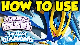 HOW TO USE EMPOLEON IN POKEMON BRILLIANT DIAMOND SHINING PEARL Pokemon BDSP Empoleon Moveset [upl. by Warder]