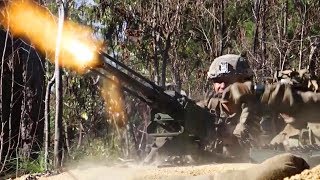 Australian Troops Show Off Their War Fighting Skills During Military Exercise [upl. by Sylirama]