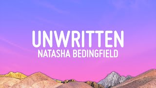 Natasha Bedingfield  Unwritten Lyrics [upl. by Quiteris]