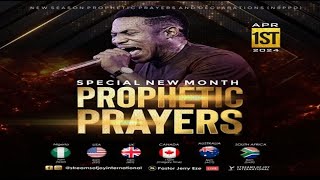 SPECIAL NEW MONTH PROPHETIC PRAYERS AND DECLARATIONS  NSPPD  1ST APRIL 2024 [upl. by Bledsoe865]