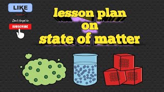 LESSON PLAN OF SCIENCE ON STATE OF MATTER  class 67and 8  detailed pdf [upl. by Enram898]