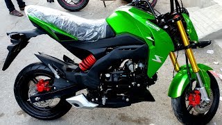 KAWASAKI IN PAKISTAN 150cc MINI REPLICA PRICE IN PAKISTAN FULL REVIEW amp TOP SPEED TEST ON PK BIKES [upl. by Aidnyl]