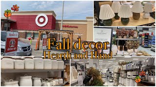 Hearth and Hand with Magnolia New Fall decor 2024 at Target [upl. by Ayot]