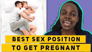 Best sex position to get pregnant faster ovulation ttc fertility [upl. by Ynohtnaluap]