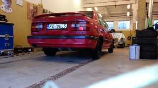 Volvo 850 GLT 25 20V exhaust sound [upl. by Atteynod]