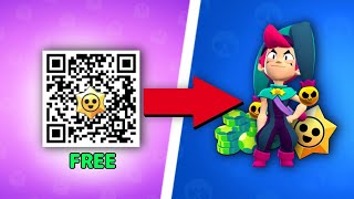 6 Secret QR Codes to Get FREE Brawl Stars Rewards [upl. by Aissat]