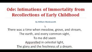 Immortality Ode By William Wordsworth  Part3  বাংলা লেকচার  Bangla Lecture [upl. by Calloway946]