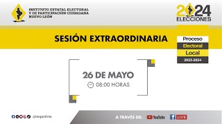 🔴 EnVivo  Sesión Extraordinaria 26 de mayo [upl. by Prichard]