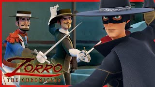 Zorro Trapped How Will He Escape This Time  ZORRO The Masked Hero [upl. by Ymaj]