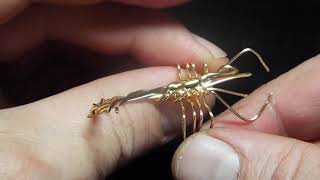 DIY Wire Scorpion Tutorial seed beads added [upl. by Ylhsa]