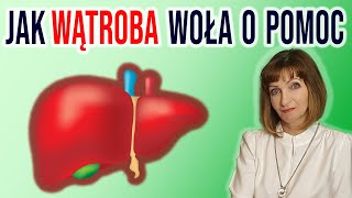 🍀 WĄTROBA woła o pomoc Zaskakujące i NIETYPOWE objawy chorej wątroby [upl. by Akino]