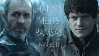 Stannis Baratheon Meets Ramsay Bolton  Fan Edit [upl. by Maury575]