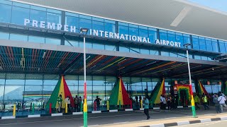 A Close View of The Kumasi International Airport known as Prempeh I International Airport [upl. by Enohs]