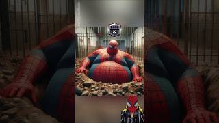 Escape from jail🤩  Spiderman vs Venom l vs CaptainAmerica shorts spiderman marvel brawlstars [upl. by Aleakam88]