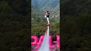 flyboard couple travel flygirl beautiful flyinggirl adventure floating love [upl. by Fredelia507]