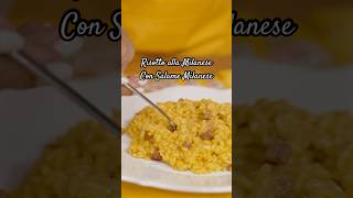 Risotto alla Milanese risotto riso primipiatti primo ricettefacili ricette ricettaitaliana [upl. by Warde]