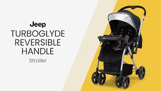 Jeep TurboGlyde Reversible Handle Stroller by Delta Children [upl. by Fesoy44]