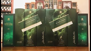 Johnnie Walker Island Green and Green Label Review and Tutorial [upl. by Meier]