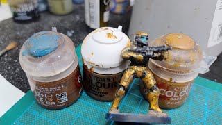 How to paint Gold camo [upl. by Perkin]