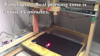 DIY laser cutter  Whale shark timelapse [upl. by Zubkoff]