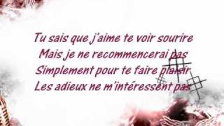 Ne reviens pas  Johnny Hallyday Paroles [upl. by Dottie994]