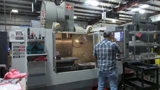 2006 HAAS VF3 VERTICAL MACHINING CENTER [upl. by Akcebar]