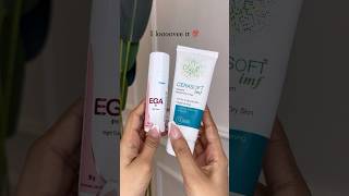 Two INDIAN PHARMACY Creams that improved my skin texture 🏥😍💯 shorts skincareproducts [upl. by Enneicul]