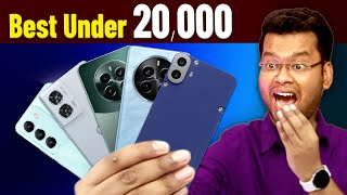 Best Smartphones Under 20000 in July 2024  Best Smartphone for Gaming Camera Display under 20000 [upl. by Topper]