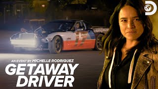 Obstacle Course Racing with Michelle Rodriguez  Getaway Driver [upl. by Agan]