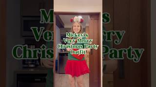 Walt Disney World Christmas Outfit for Mickeys Very Merry Christmas Party verymerry [upl. by Christi]