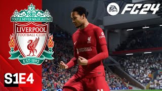 Still unbeaten FC 24 Liverpool Career Mode S1E4 [upl. by Ymmas399]