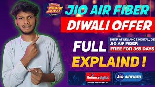 Jio AirFibers Big Diwali Offer Dont Miss Out on These Deals Jio Air Fiber Diwali Offer 2024 [upl. by Norrehs271]