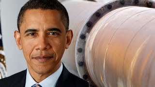 Obama Hints At Shift On Keystone Pipeline [upl. by Dow]