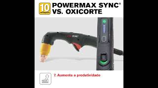 Powermax SYNC versus Oxicorte  Maçarico Veja as 10 vantagens de se usar o plasma [upl. by Asilrahc558]