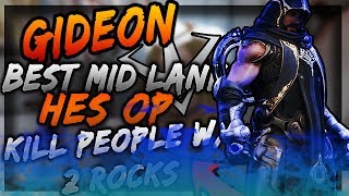 Paragon v42 GIDEON BEST MID LANER CRAZY STRONG 2 ROCKS CAN KILLTEAMFIGHTS ARE EASY TRIPLES KILLS [upl. by Benzel]