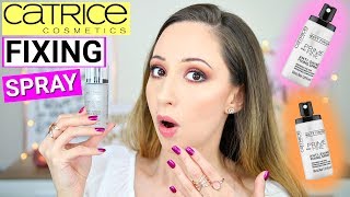 CATRICE PRIME AND FINE ANTISHINE FIXING SPRAY  DEMO WEAR TEST AND REVIEW  HIT OR MISS [upl. by Arua]