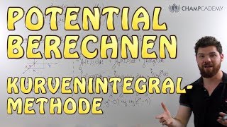 Potential berechnen  Kurvenintegralmethode [upl. by Nevi]