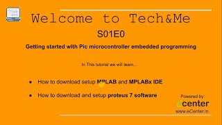 Getting Started PIC microcontrollerS01E0 HINDI  URDU [upl. by Callum]